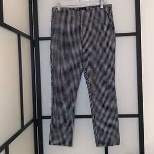 Massimo Fabbro Italy Checkered High Rise Women’s Pants Size 10